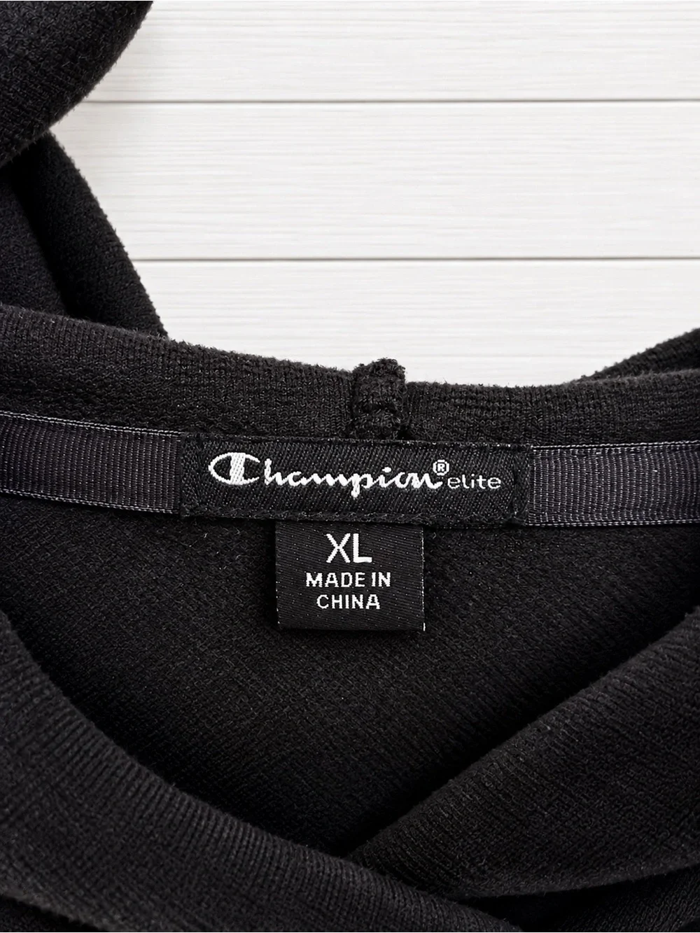 Women’s Extra Large Champion Elite Velour Colorblock Hoodie
